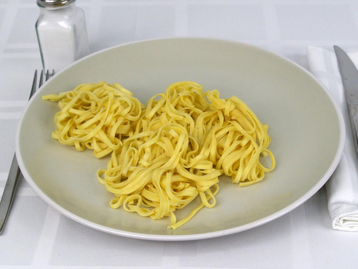 Calories in 113 grams of Linguine Fresh Pasta