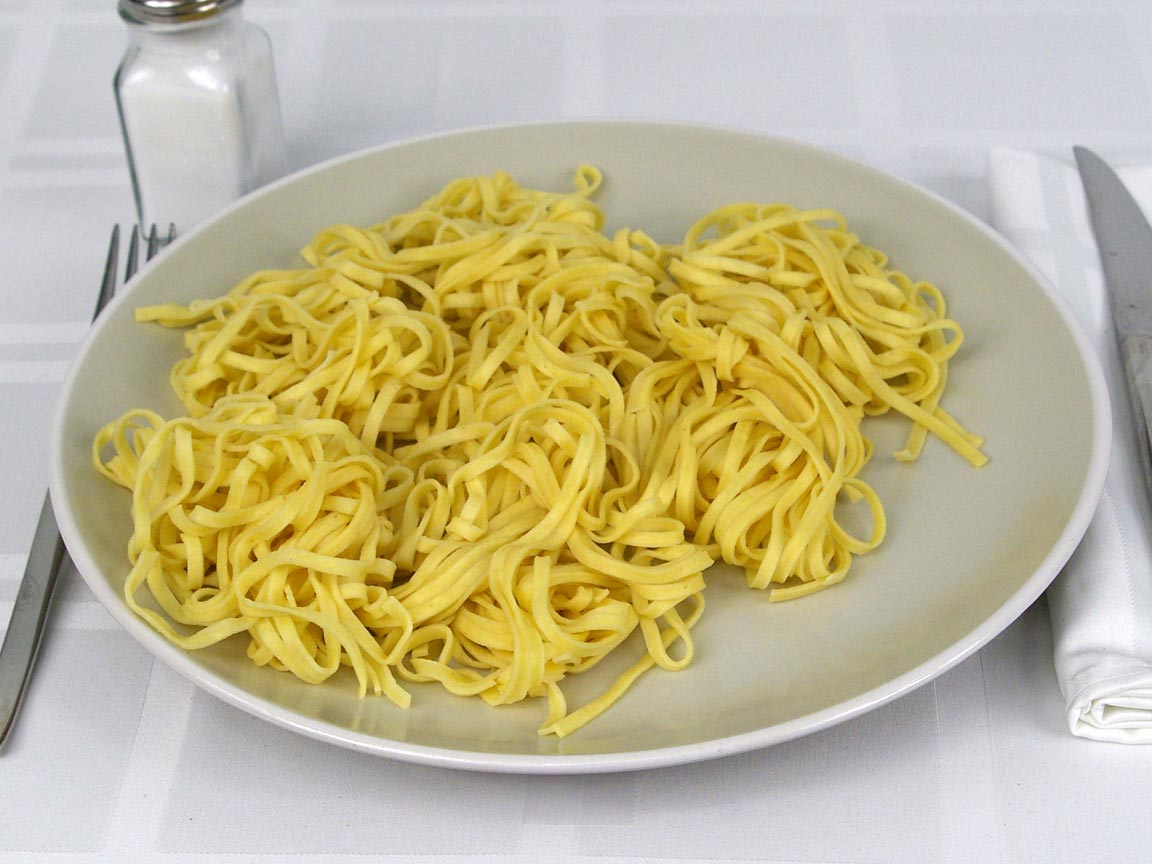 Calories in 198 grams of Linguine Fresh Pasta