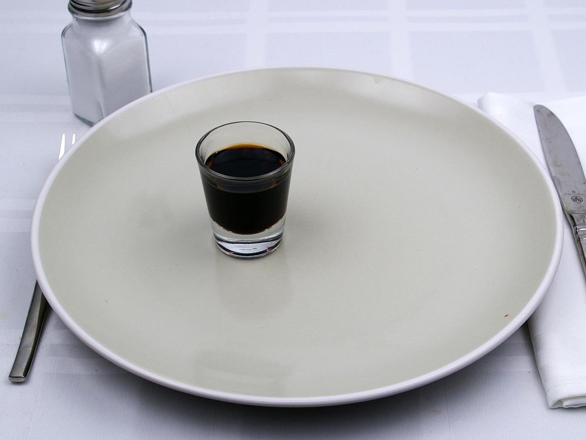 Calories in 1 fl oz(s) of Coffee Liqueur - 53 Proof - Avg