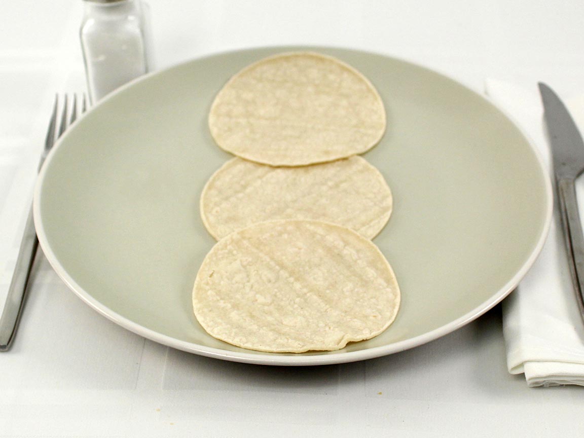 Calories in 3 tortilla(s) of Street Taco Corn Tortillas