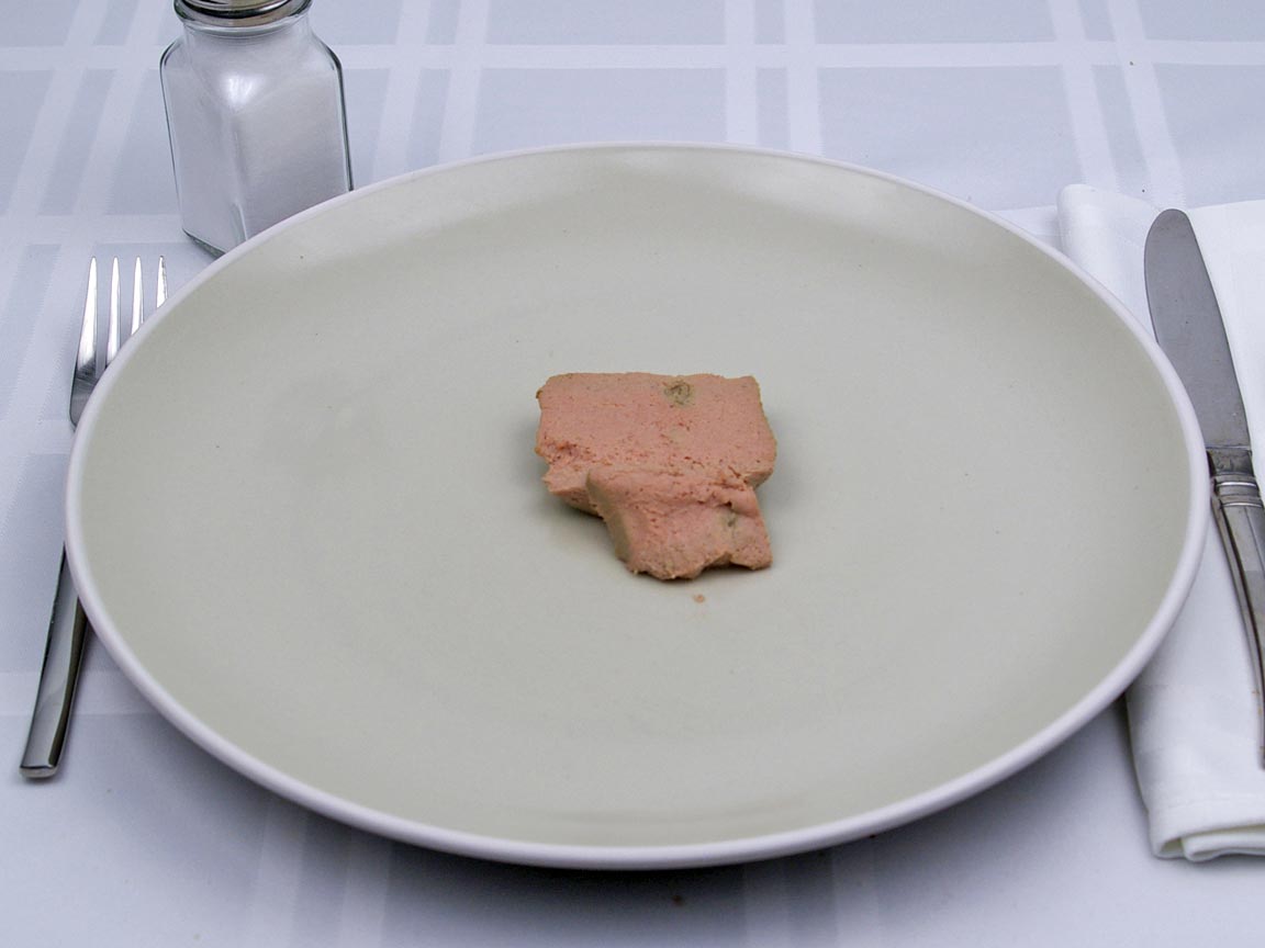 Calories in 28 grams of Liverwurst
