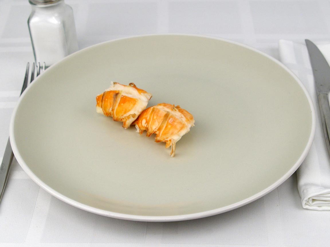 Calories in 56 grams of Lobster Tail