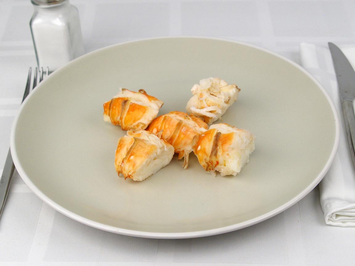 Calories in 141 grams of Lobster Tail