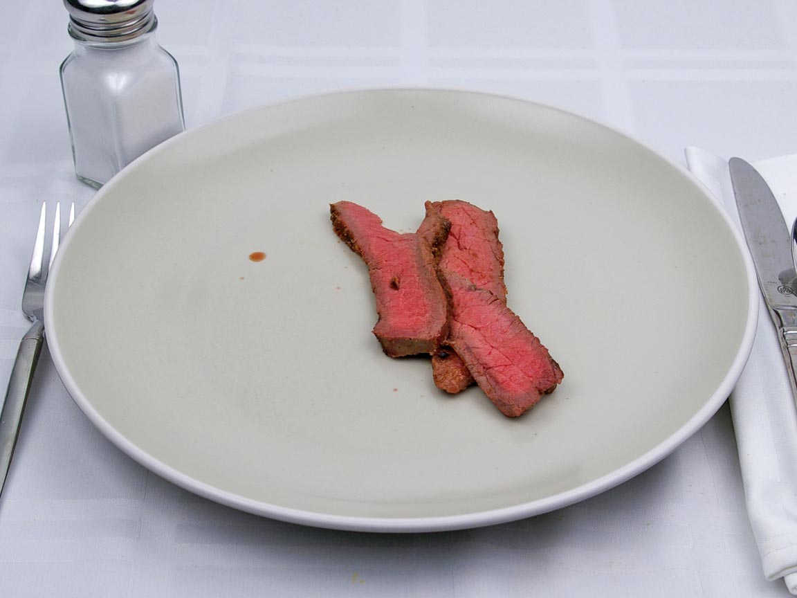 Calories in 56 grams of Top Round -London Broil - Steak