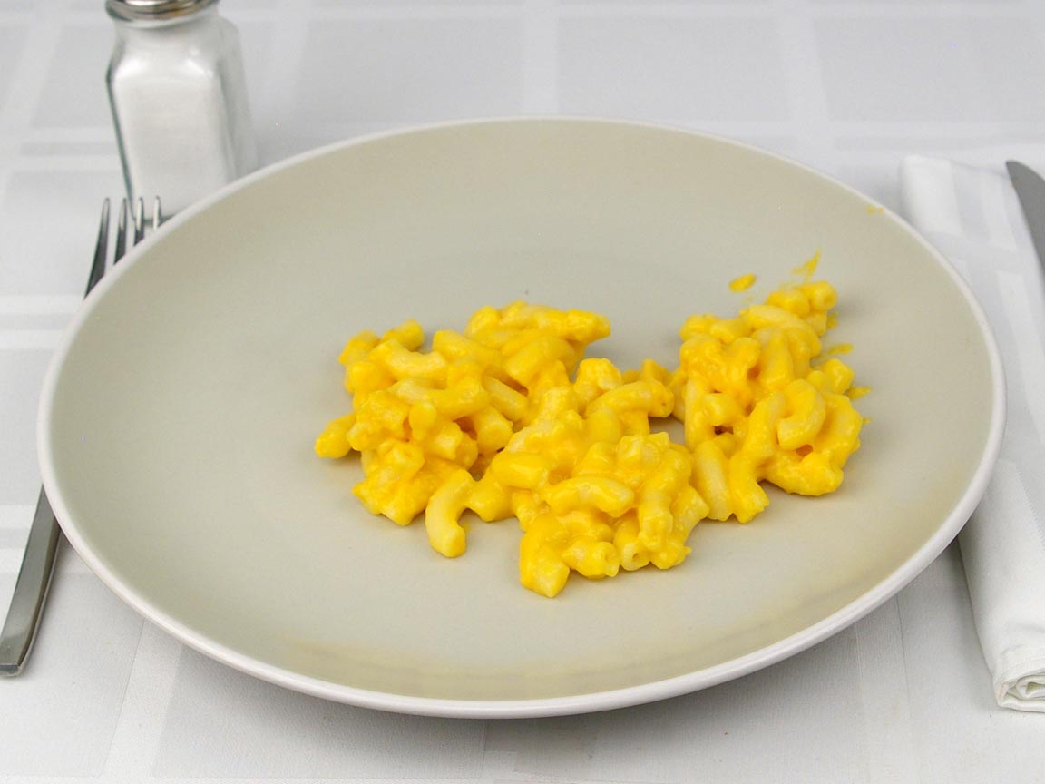Calories in 0.75 cup(s) of Baked Mac and Cheese