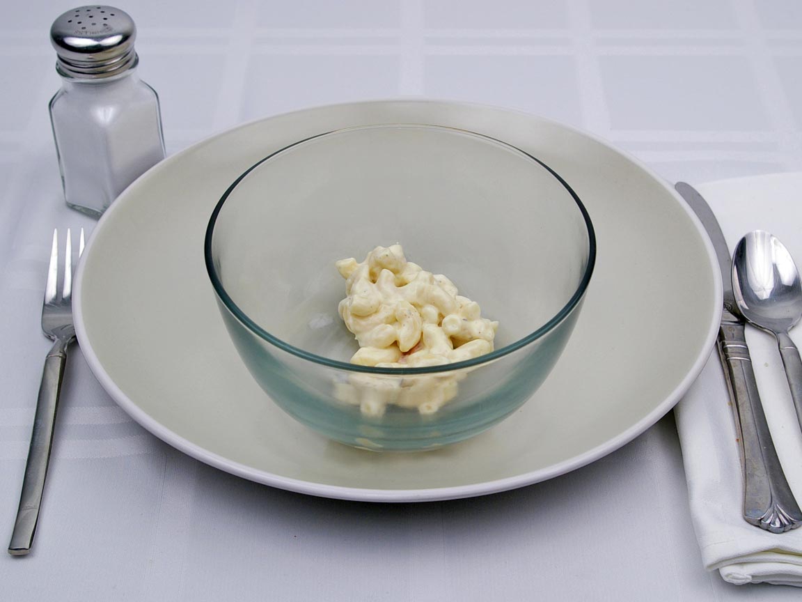Calories in 0.2 cup(s) of Macaroni Salad