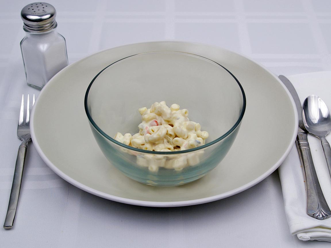 Calories in 0.4 cup(s) of Macaroni Salad