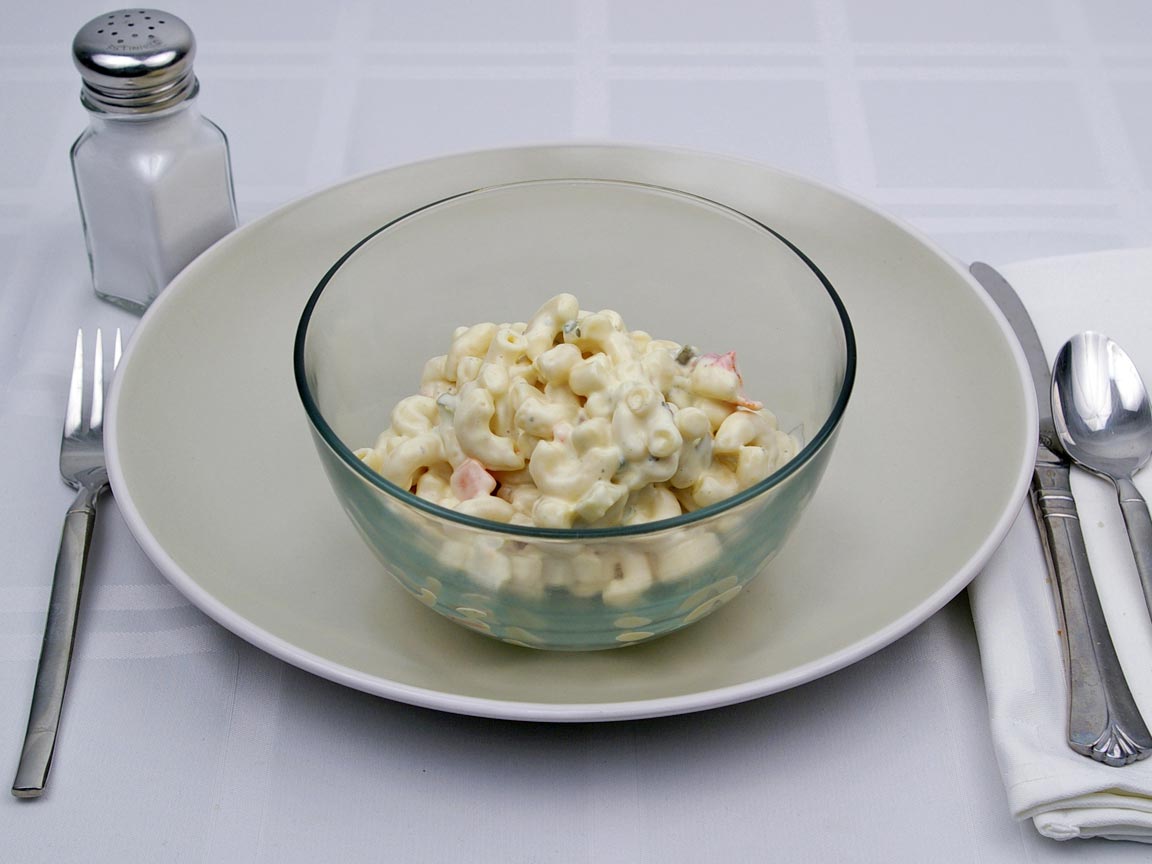 Calories in 1.09 cup(s) of Macaroni Salad