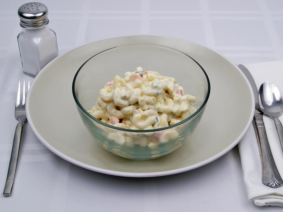 Calories in 1.29 cup(s) of Macaroni Salad