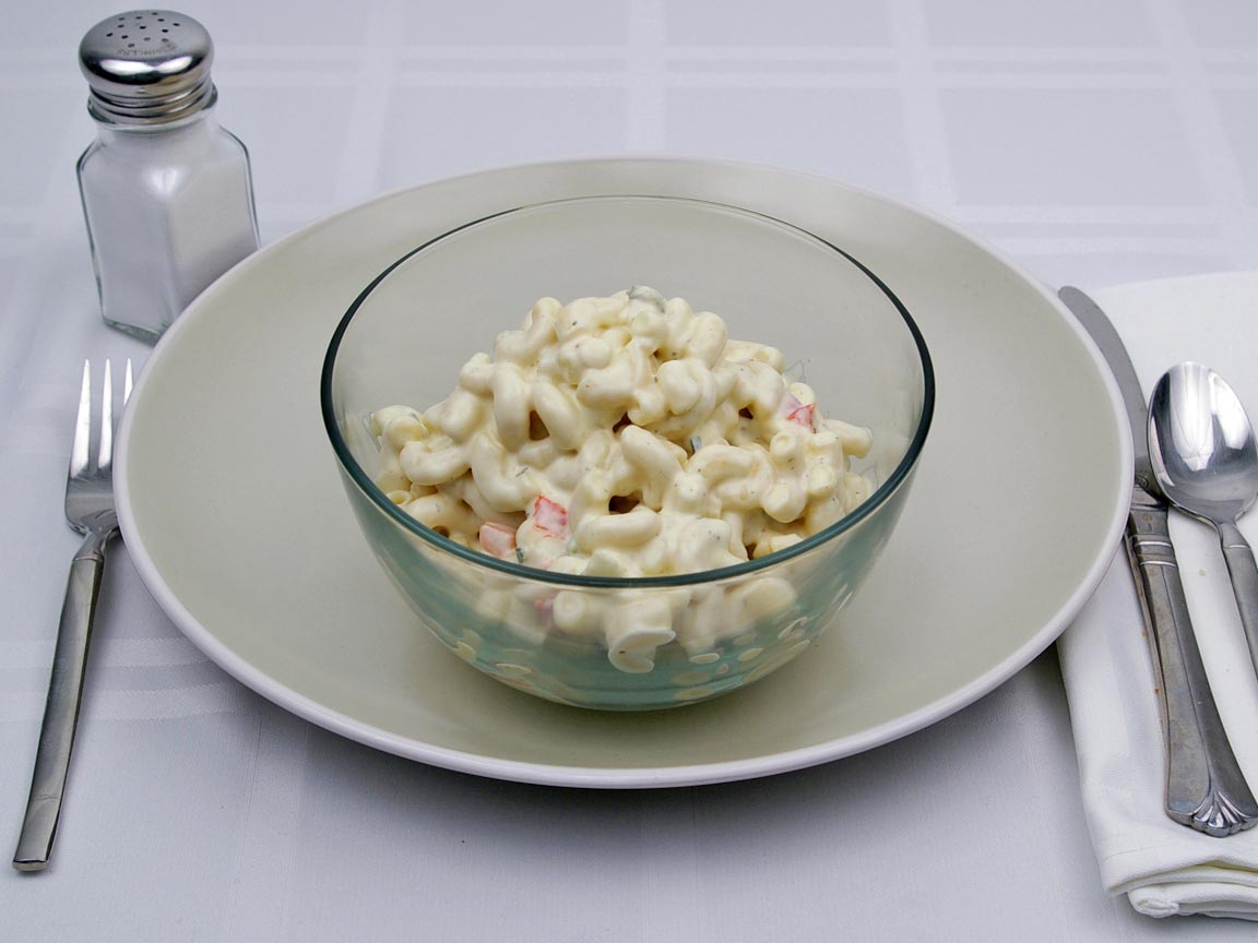 Calories in 1.49 cup(s) of Macaroni Salad