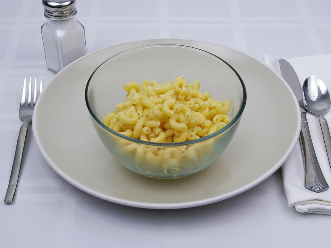 Calories in 1.75 cup(s) of Macaroni Pasta