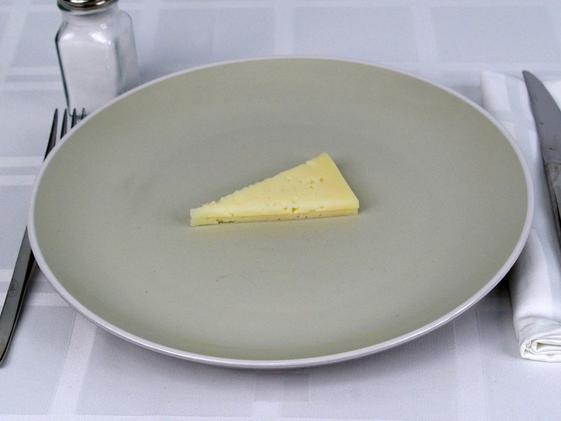 Calories in 28 grams of Manchego Cheese