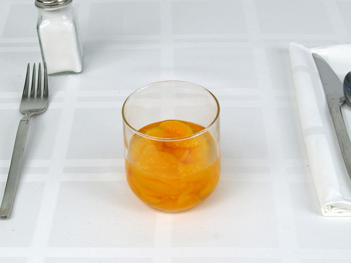 Calories in 1.5 ea(s) of Mandarin Orange in Juice