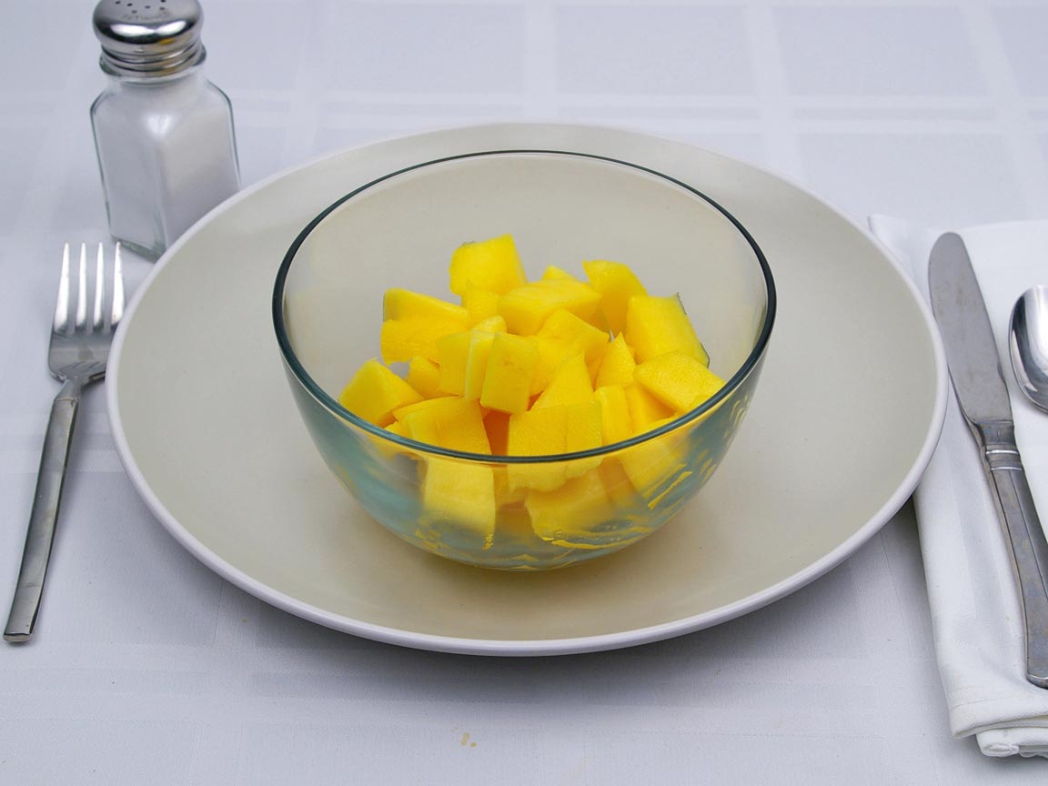 Calories in 226 grams of Mango - Fresh