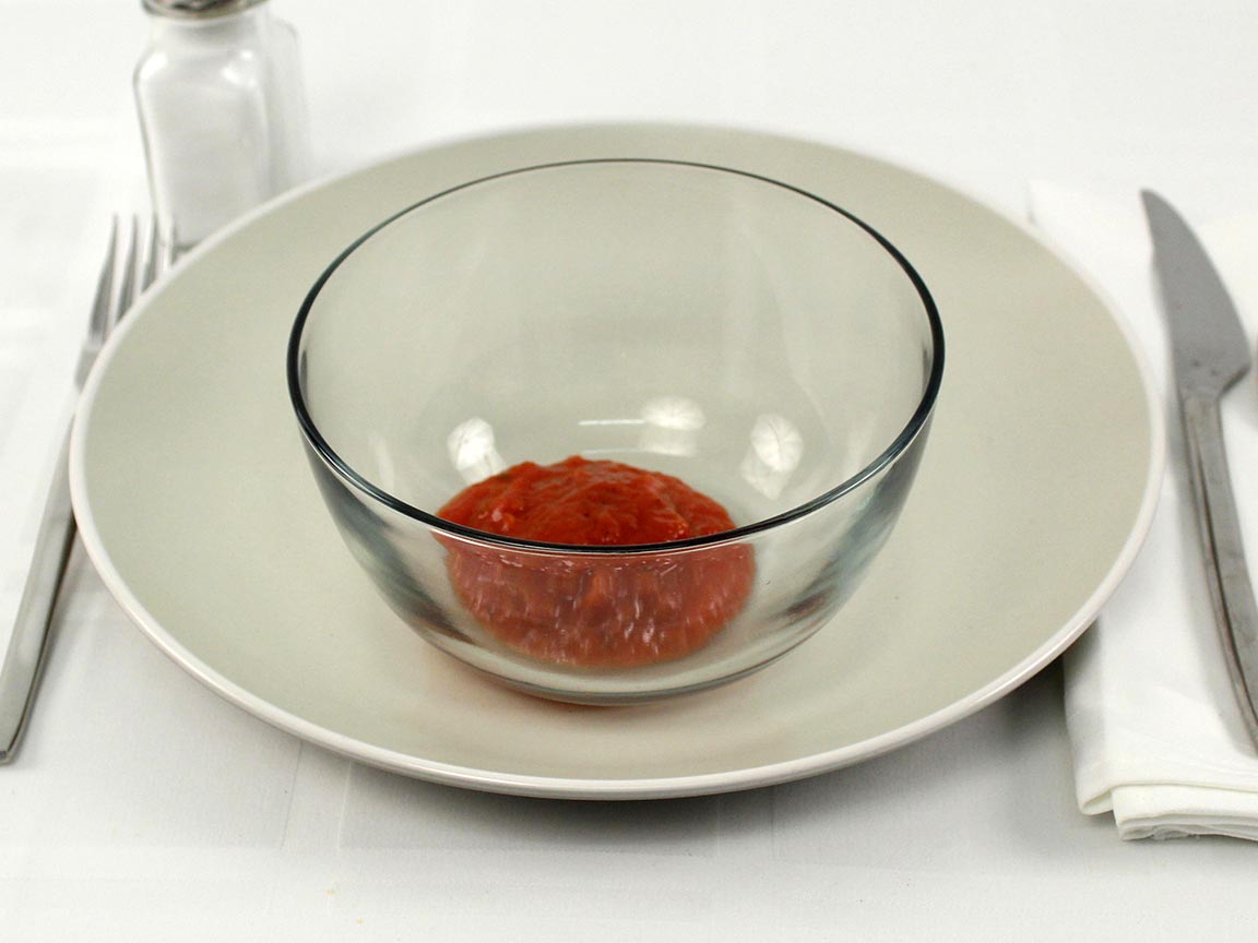 Calories in 0.25 cup(s) of Marinara with oil