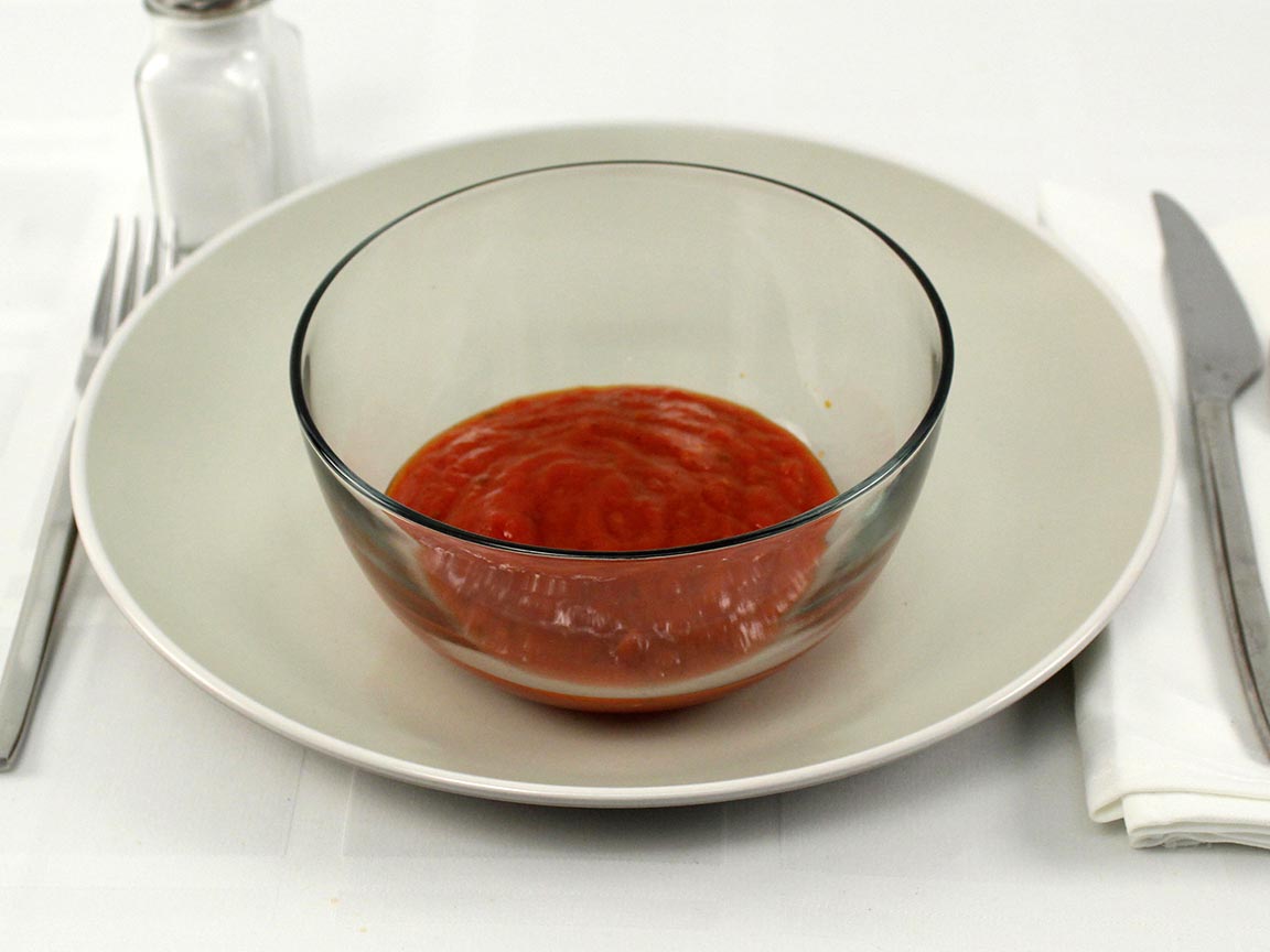 Calories in 0.75 cup(s) of Marinara with oil