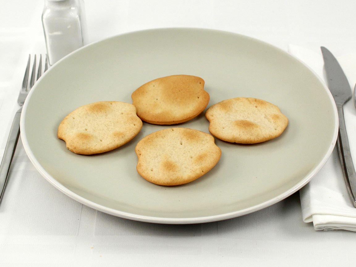 Calories in 4 cracker(s) of Mariner Crackers