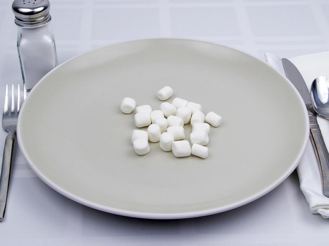 Calories in 14 grams of Marshmallow - Mini