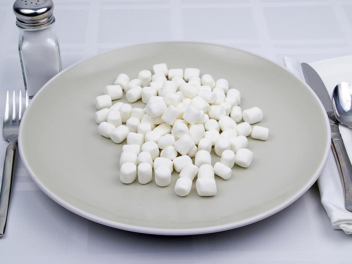 Calories in 63 grams of Marshmallow - Mini