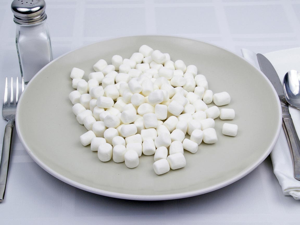 Calories in 85 grams of Marshmallow - Mini