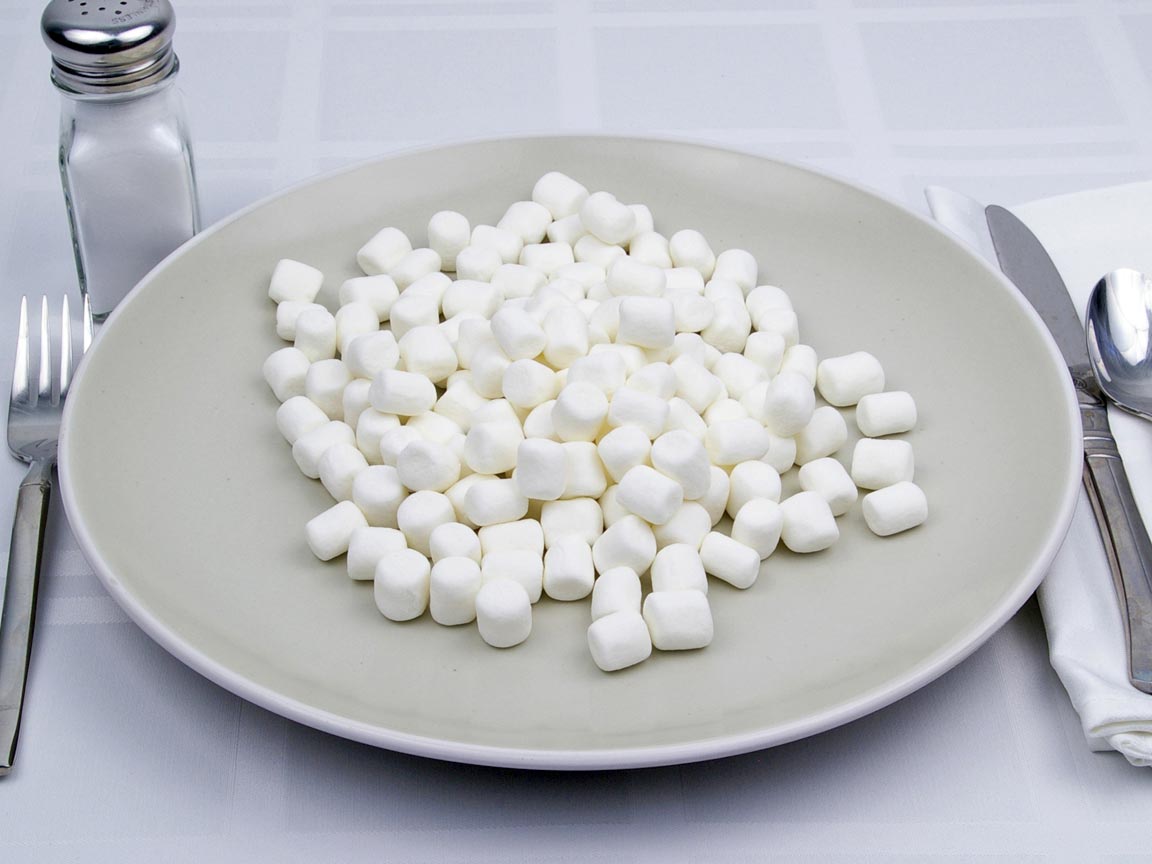 Calories in 92 grams of Marshmallow - Mini