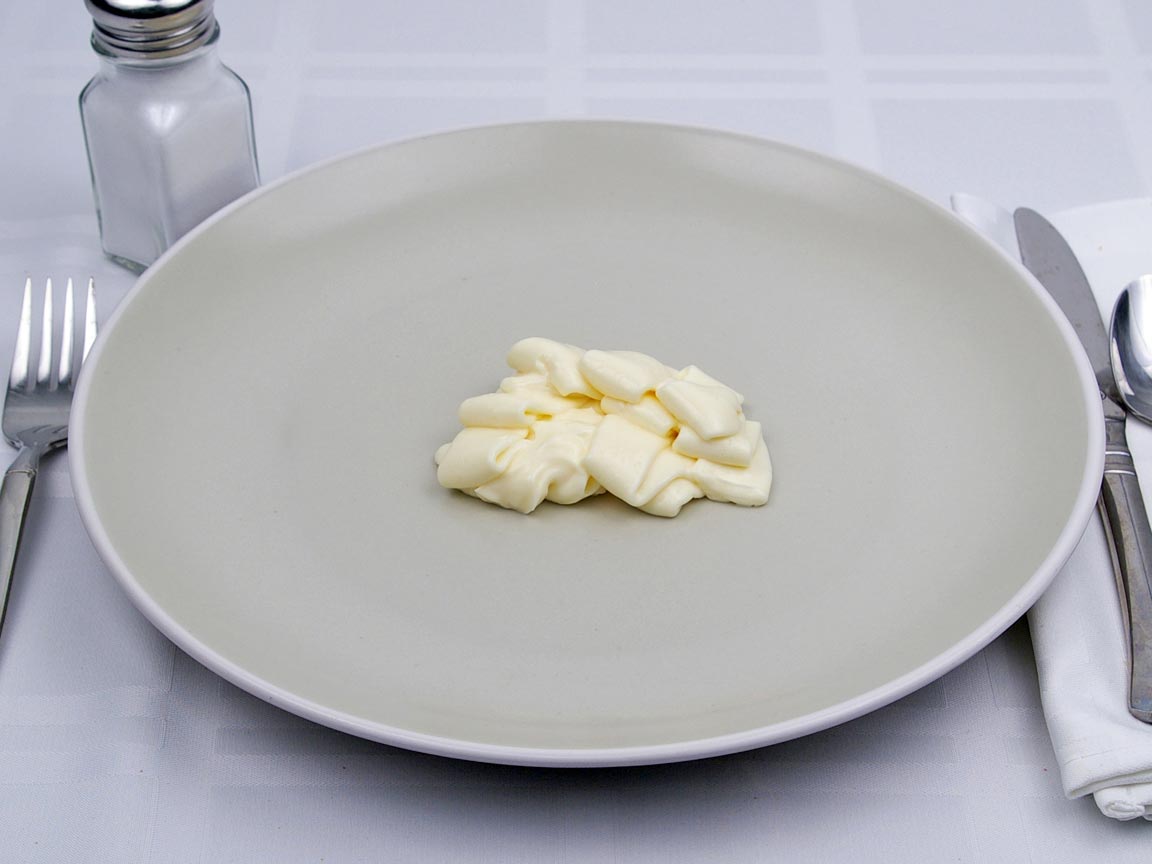 Calories in 5 Tbsp(s) of Mayonnaise - Low Fat