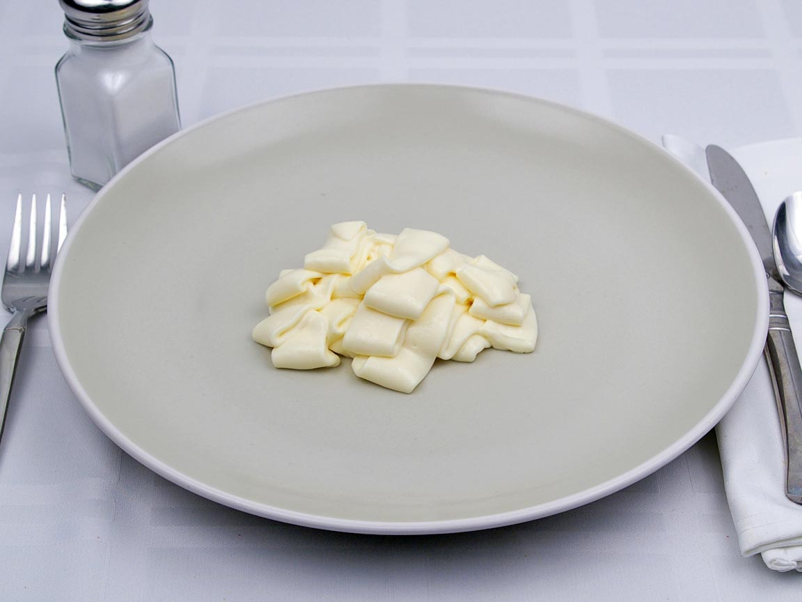 Calories in 8 Tbsp(s) of Mayonnaise - Low Fat