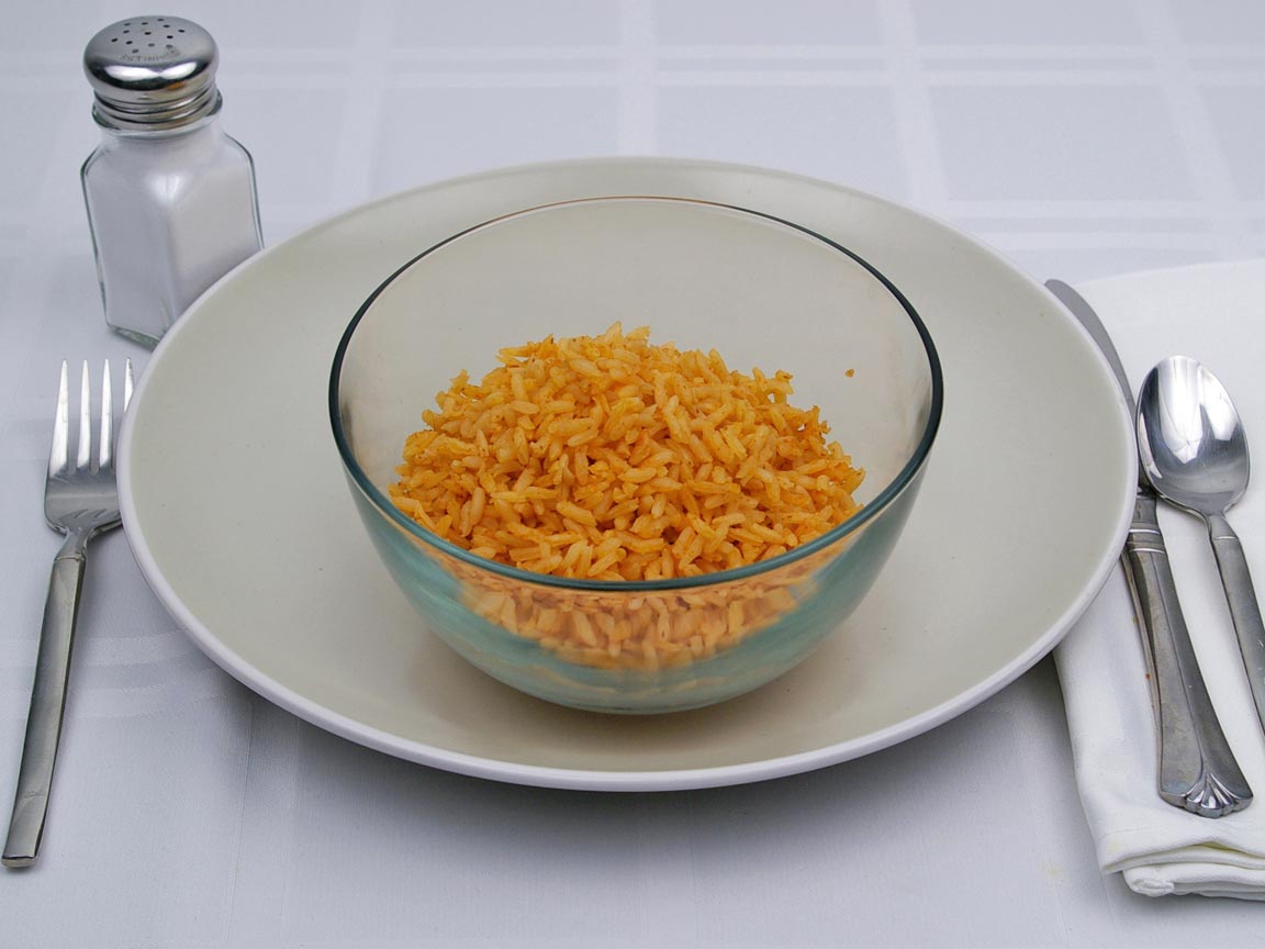 Calories in 1.25 cup(s) of Mexican Rice