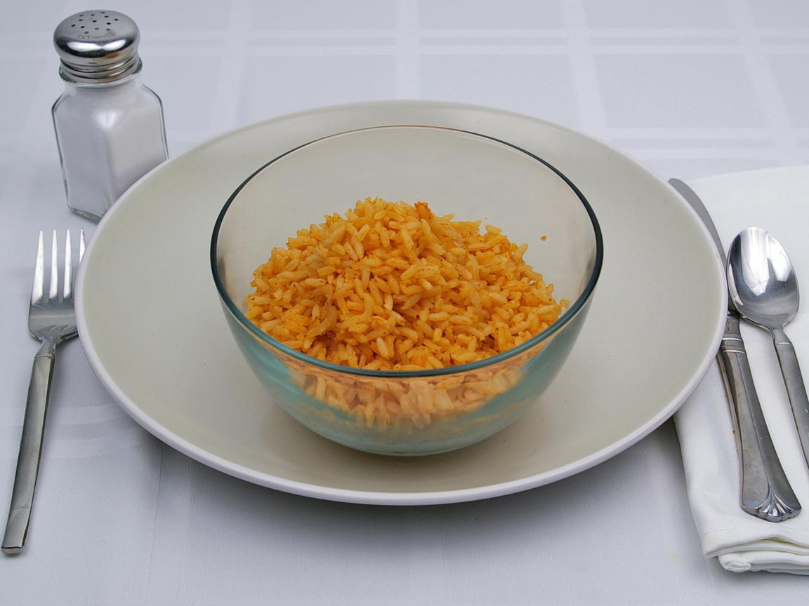 Calories in 1.75 cup(s) of Mexican Rice