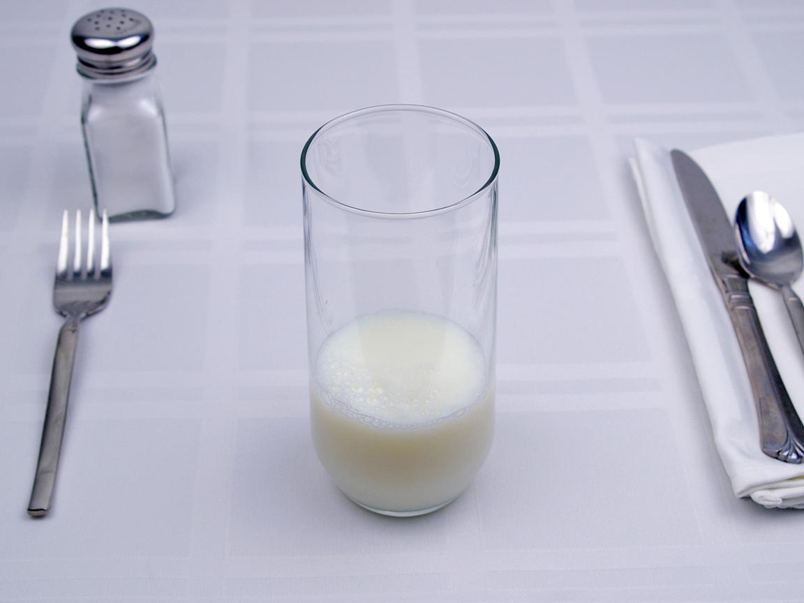 Calories in 0.63 cup(s) of Hemp Milk - Unsweetened