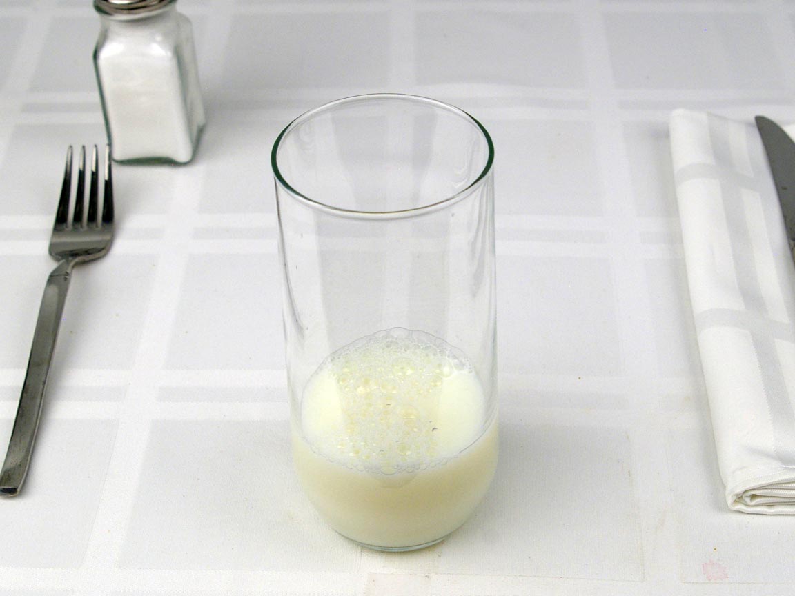 Calories in 0.5 cup(s) of Milk - Nonfat Milk (Skim Milk)