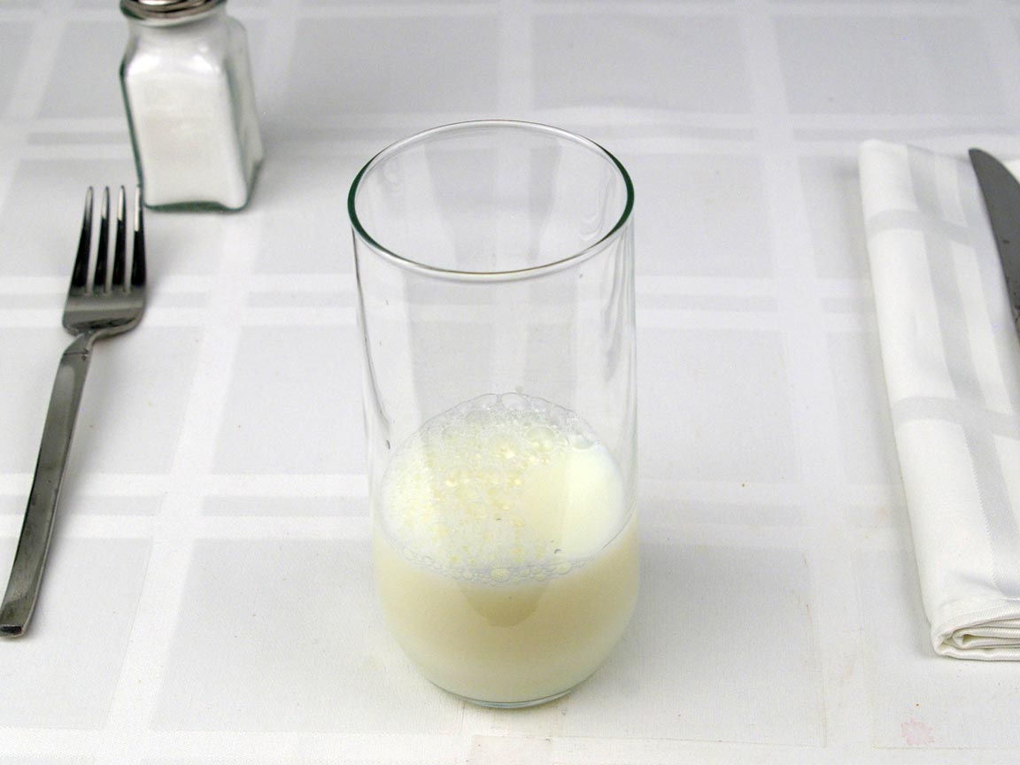 Calories in 0.63 cup(s) of Milk - Nonfat Milk (Skim Milk)