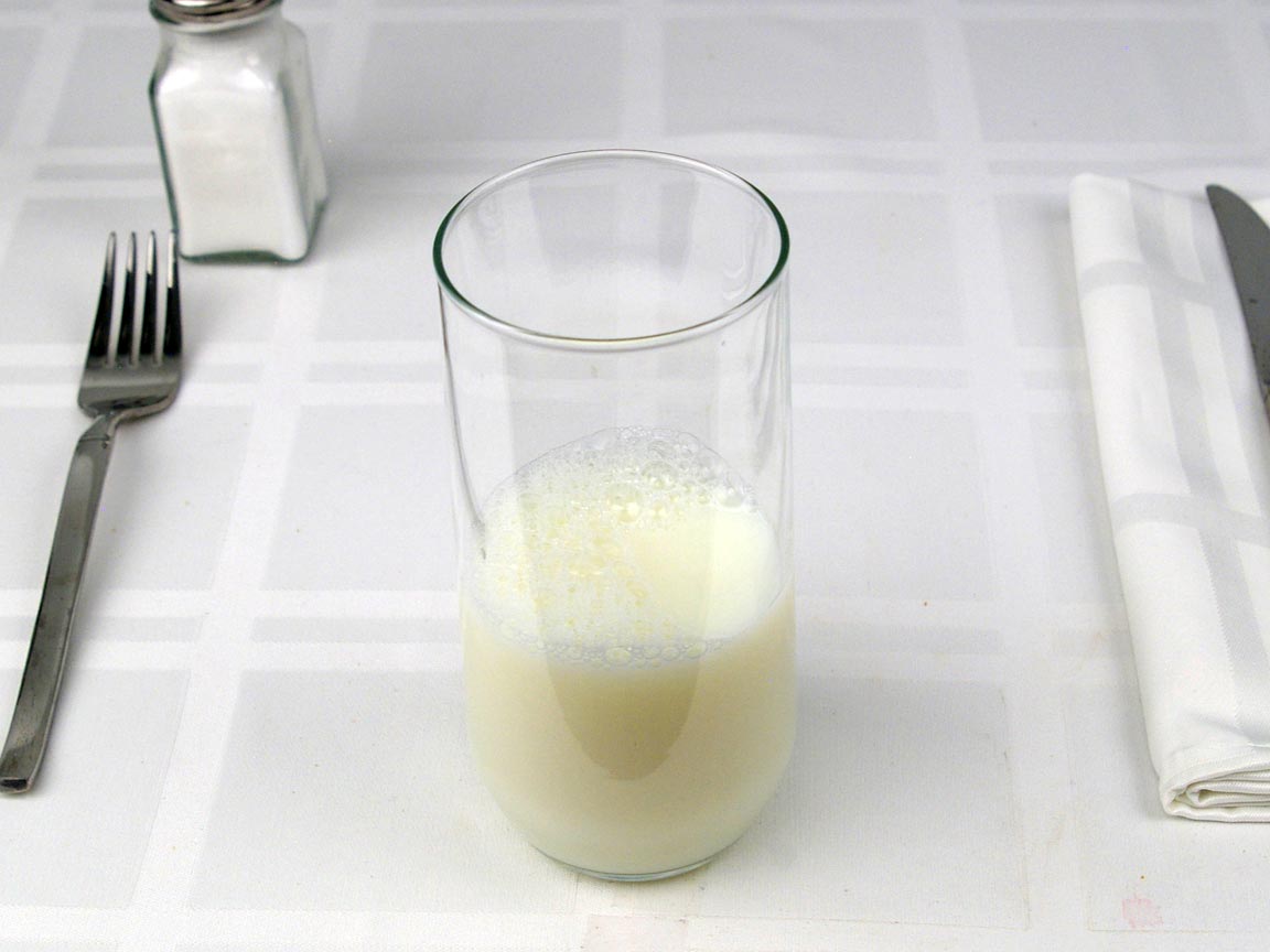 Calories in 0.88 cup(s) of Milk - Nonfat Milk (Skim Milk)