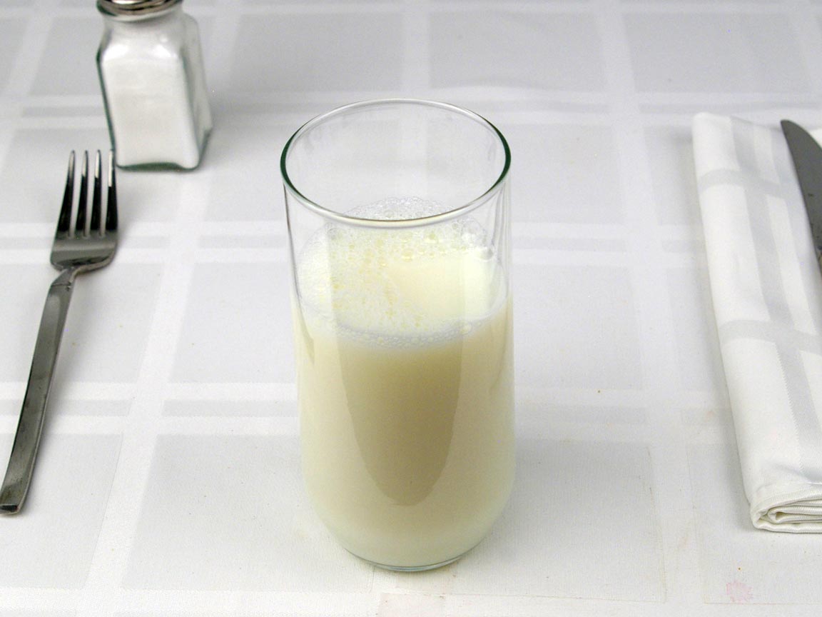 Calories in 1.38 cup(s) of Milk - Nonfat Milk (Skim Milk)