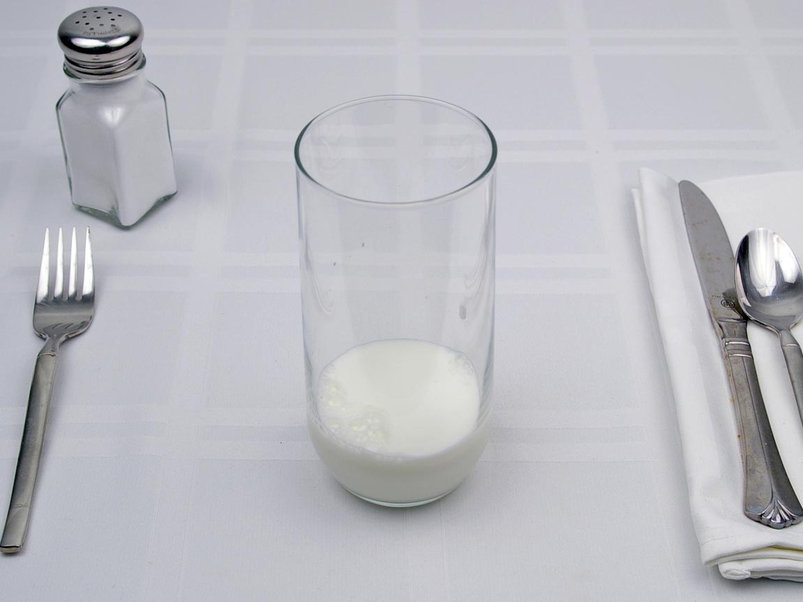 Calories in 3 fl oz(s) of Milk - Whole