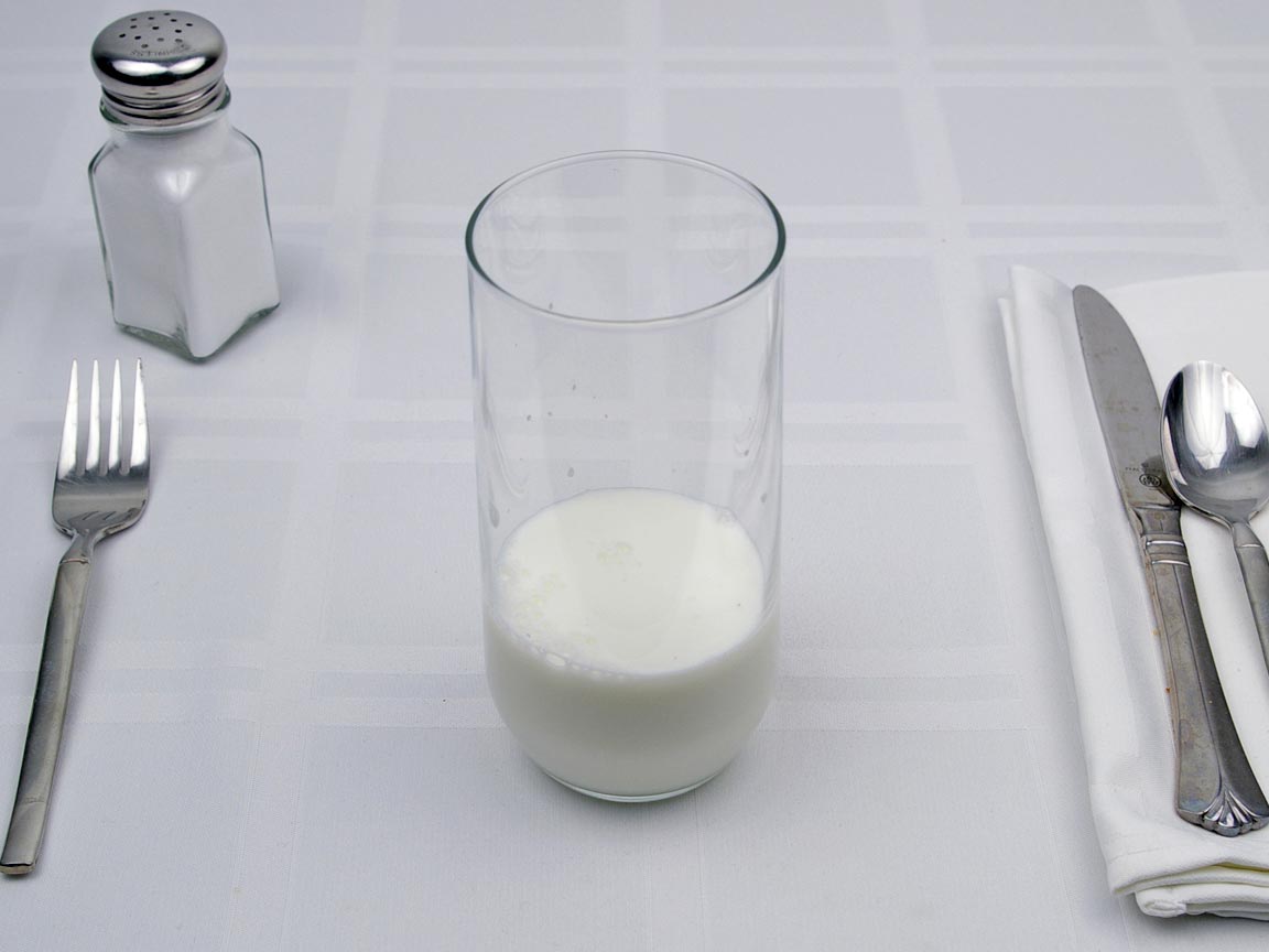 Calories in 5 fl oz(s) of Milk - Whole