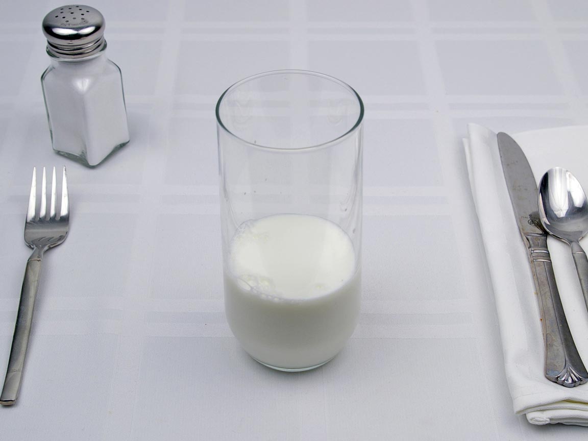 Calories in 6 fl oz(s) of Milk - Whole.