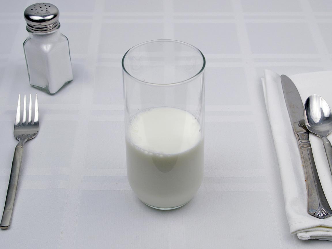 Calories in 8 fl oz(s) of Milk - Whole