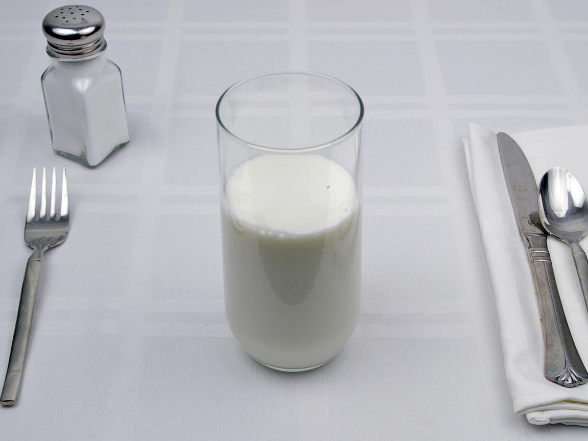 Calories in 11 fl oz(s) of Milk - Whole