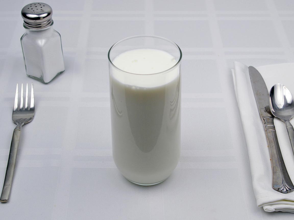 Calories in 15 fl oz(s) of Milk - Whole