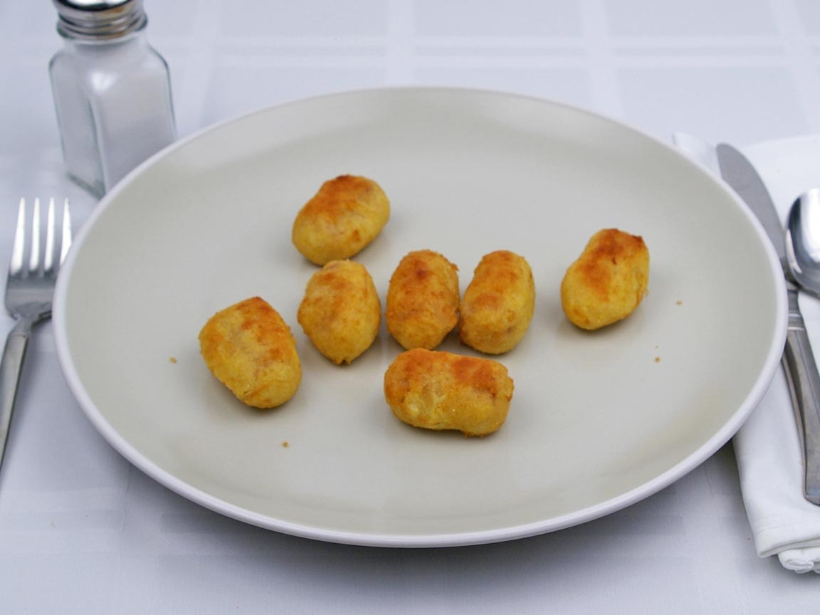 Spis aftensmad Ørken Far Calories in 7 piece(s) of Mini Corn Dogs.
