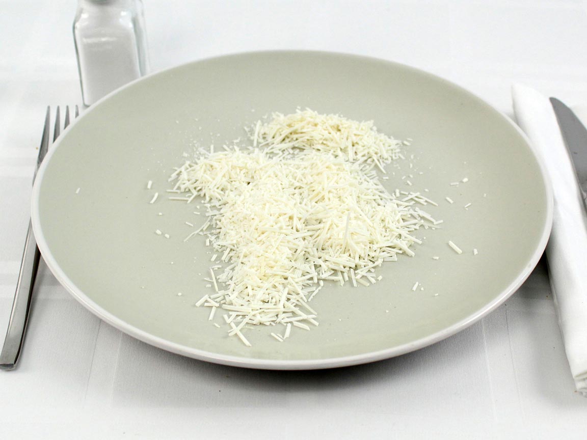 Calories in 6 Tbsp(s) of Mizithra Romano Cheese