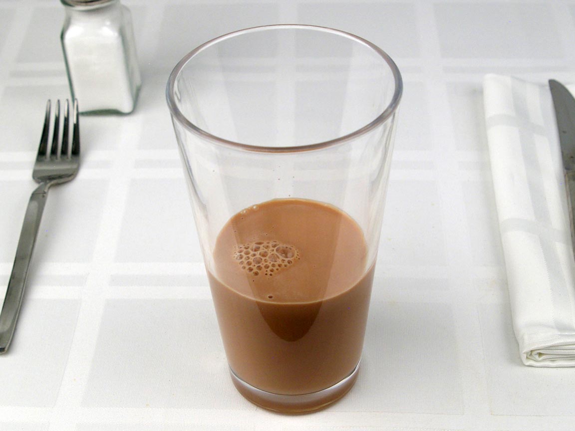 Calories in 0.5 grande of Starbucks Mocha Latte Whole Milk - Grande/Venti 