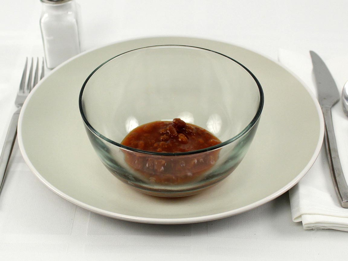 Calories in 0.25 cup(s) of Brown Sugar Molasses Baked Beans