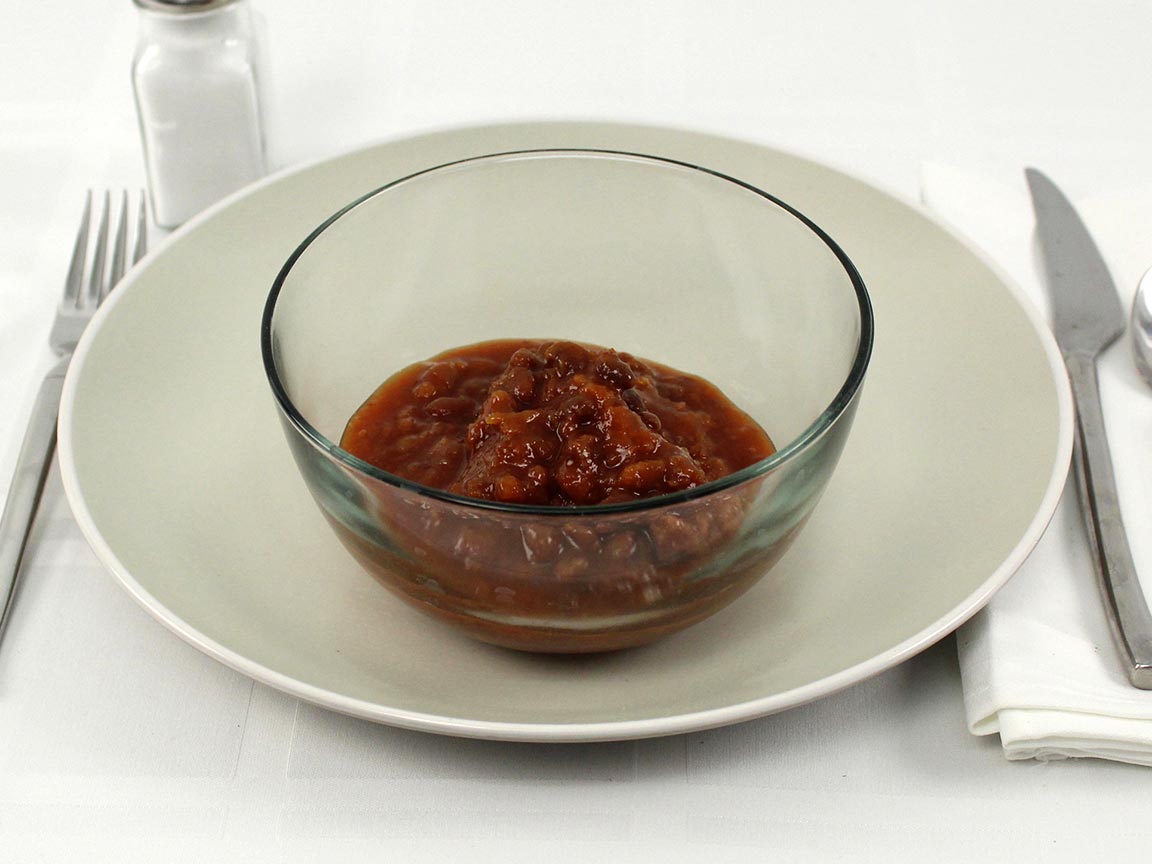Calories in 1 cup(s) of Brown Sugar Molasses Baked Beans