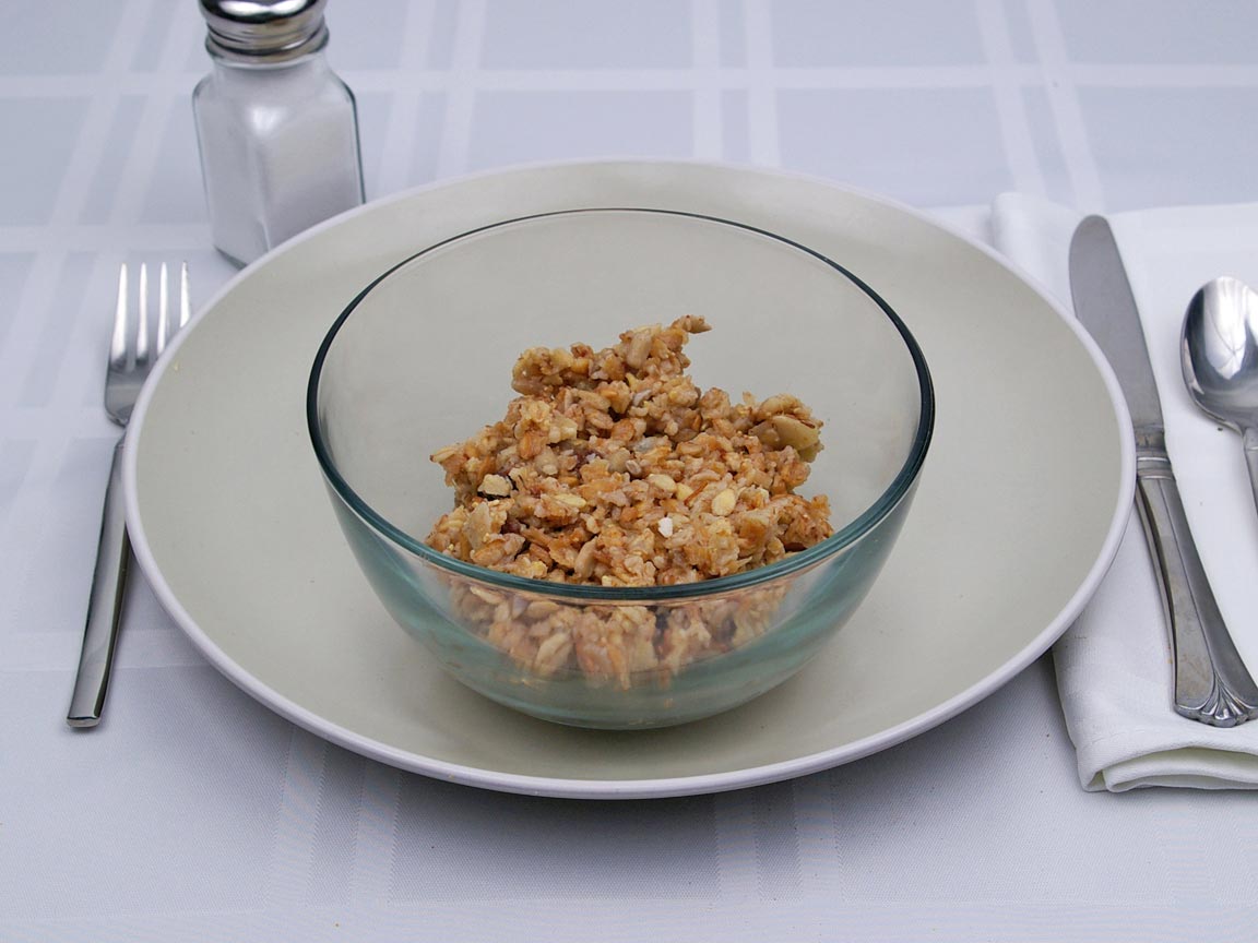 Calories in 1 cup(s) of Muesli Cereal - Made with Water