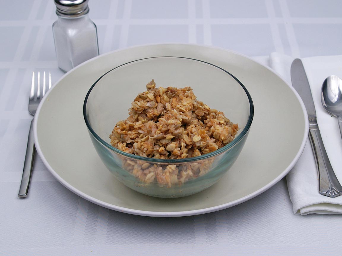 Calories in 1.5 cup(s) of Muesli Cereal - Made with Water