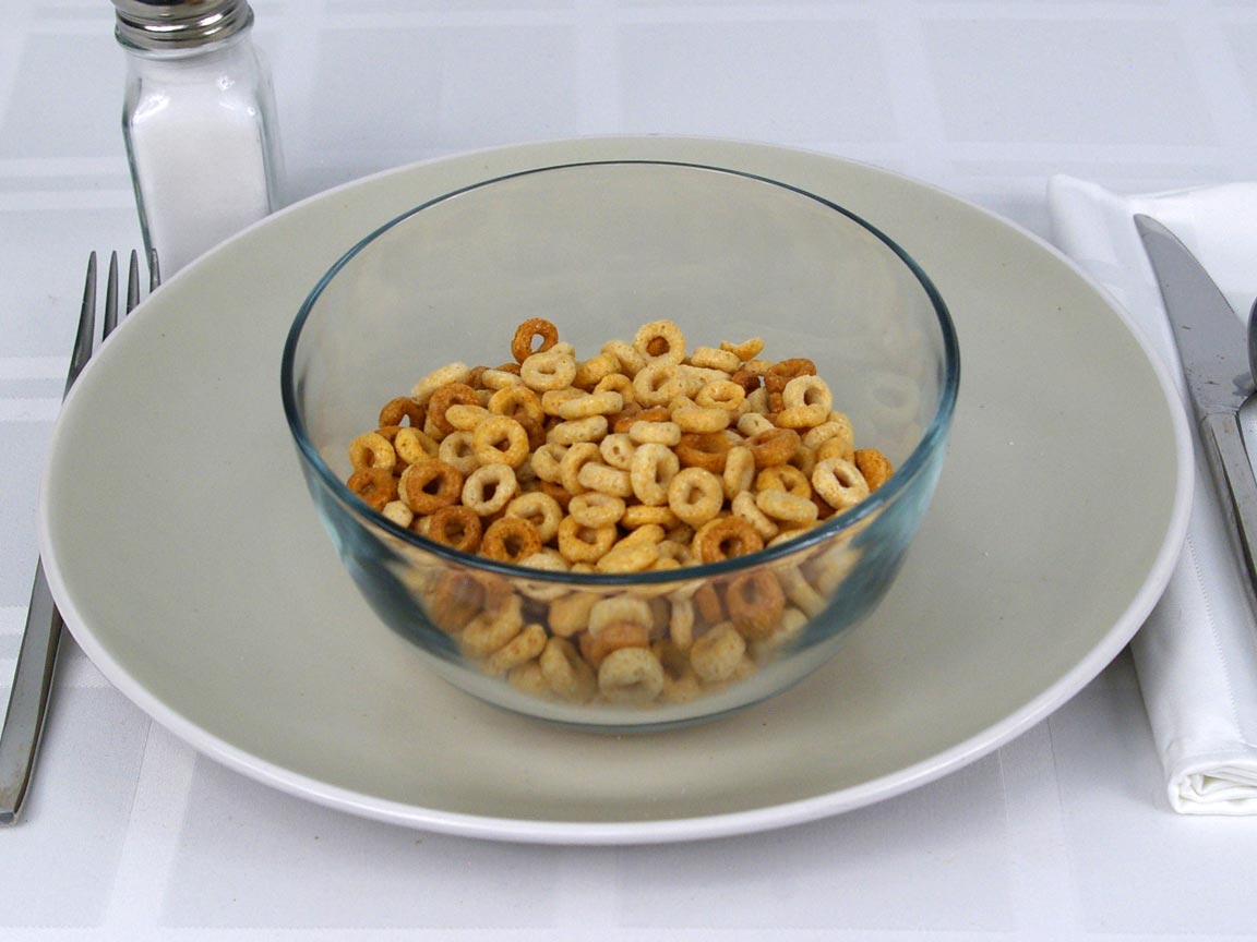 Calories in 1.5 cup(s) of Cheerios Cereal - Multi Grain 