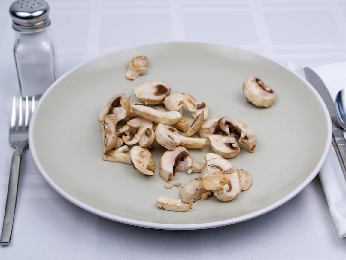 Calories in 56 grams of White - Button - Mushrooms