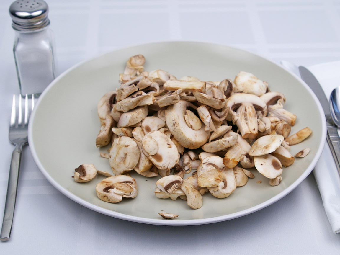 Calories in 184 grams of White - Button - Mushrooms